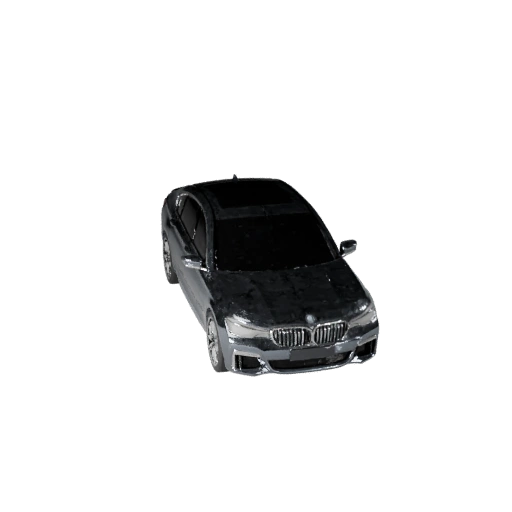 Роскошный седан в стиле BMW 3D модель для Blender - Рендер