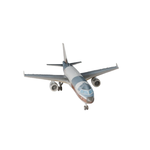 نموذج ثلاثي الأبعاد لطائرة شحن لمحرك أنريل - أصل جاهز للعبة