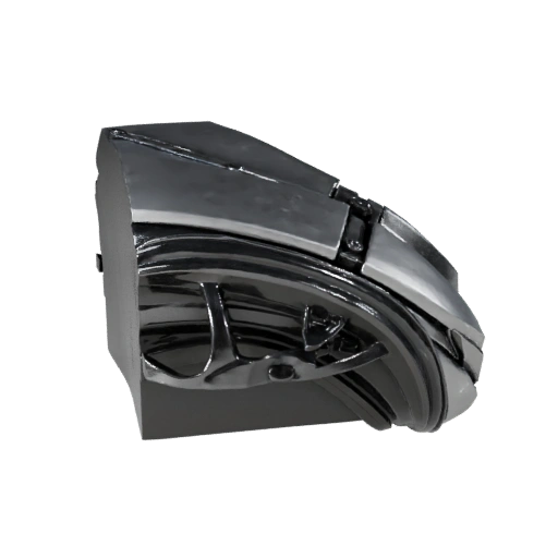 Высокополигональный литой диск 3D модель для студийных рендеров PBR ассет