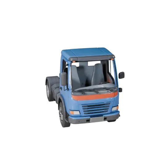 3D модель эвакуатора для Blender и игр - PBR Asset
