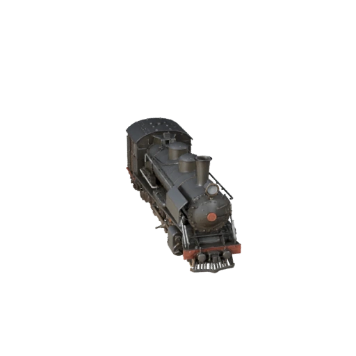 Винтажный паровоз 3D модель для Unreal Engine - Игра