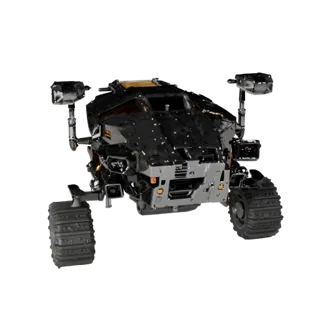 3D модель лунного грузового вездехода для Unity - Низкополигональный PBR ассет