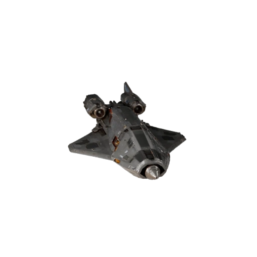 3D модель орбитального шаттла для Unreal Engine - Готов к игре