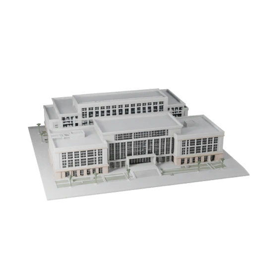 Печатная модель электрической подстанции STL 3D - Масштабный актив