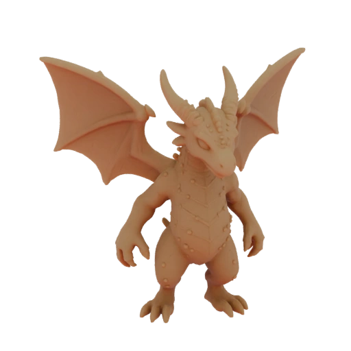 Фэнтези Драконорожденный Монах Миниатюра STL