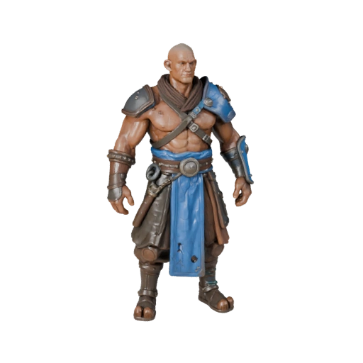 Реалистичная 3D модель монаха - с ригом