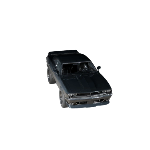 Готовый к игре маслкар 3D модель для использования в реальном времени PBR Asset