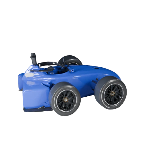 3D модель гоночного болида для Blender и игр - реалистичный PBR