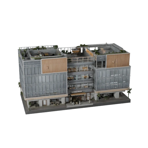 Startup Hub Office 3D Model for Unreal - Realtime Asset