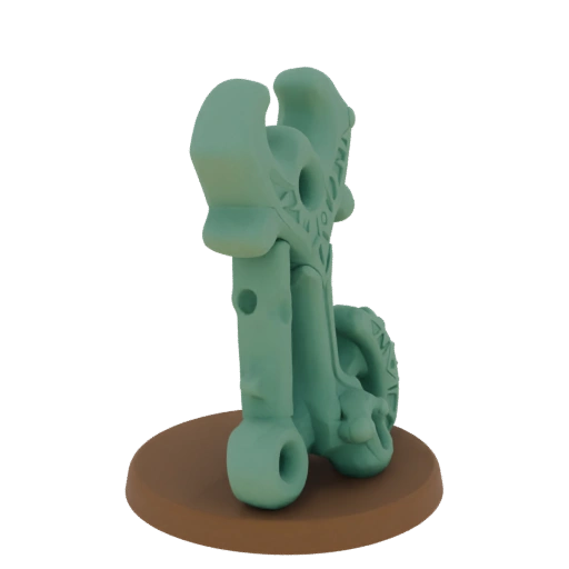 Фэнтези Древний Торговец Миниатюра STL