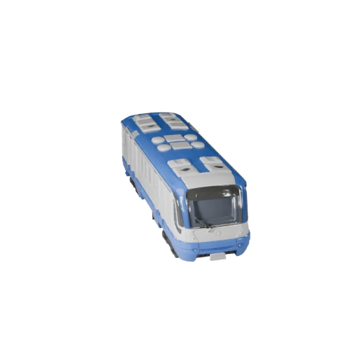 Печатный футуристичный монорельс STL 3D модель - Дисплей