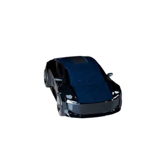 Печатный концепт-кар STL 3D Модель для коллекционных предметов и