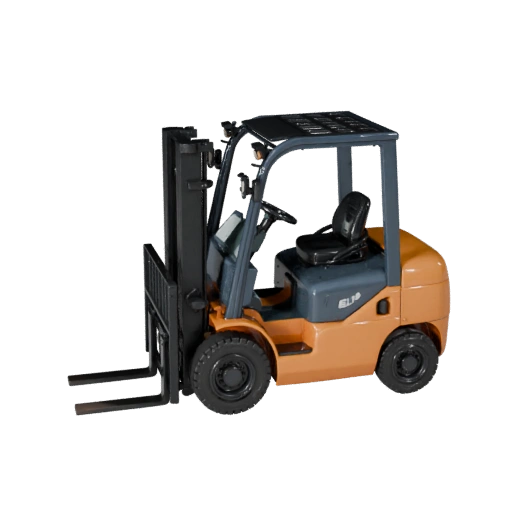 3D модель погрузчика для Blender и игр - реалистичный