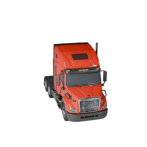 3D модель полуприцепа для Unity - Низкополигональный игровой ассет (Legacy)