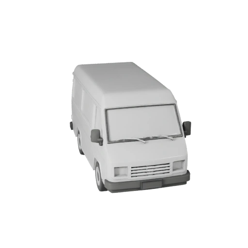 Печатный фургон STL 3D модель для коллекционных предметов и