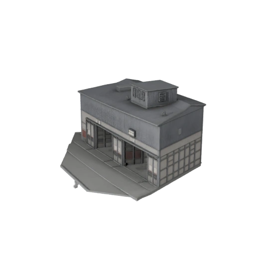 Modello 3D Hangar per Aeroplani per Unreal - Asset in Tempo Reale