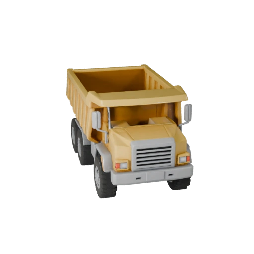 Печатный самосвал STL Модель - Коллекционный дисплей