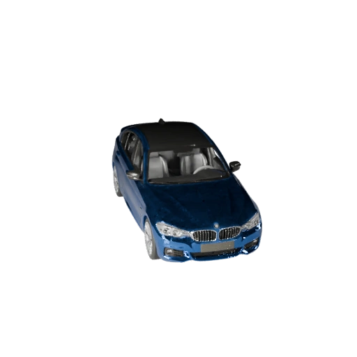 Роскошный седан в стиле BMW, 3D-модель - Готов к игре, PBR