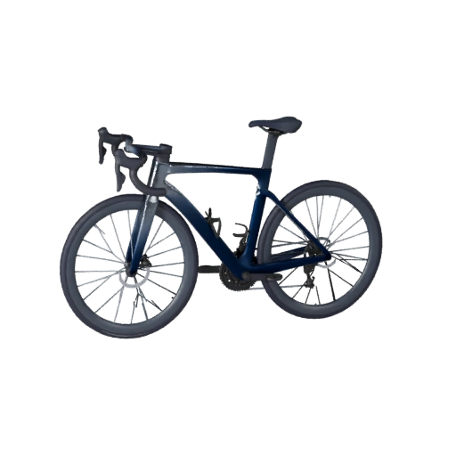 Готовый к игре шоссейный велосипед 3D модель для игр в реальном времени - PBR