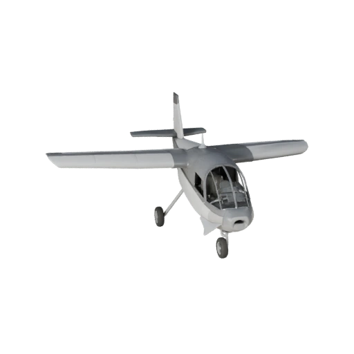 Беспилотный летательный аппарат самолетного типа 3D модель для Unreal Engine - Готов к игре