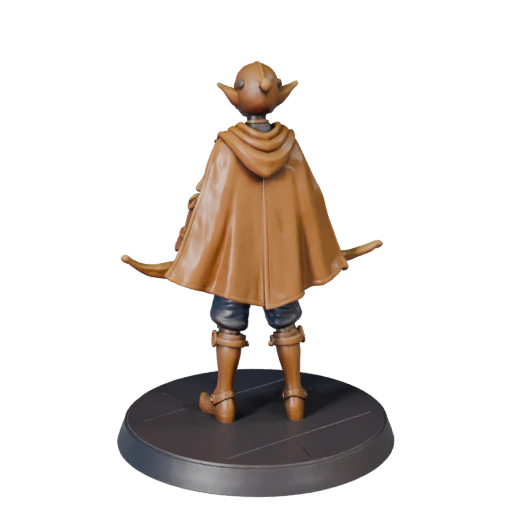 Printable Elf Ranger Miniature | STL Resin and FDM Print