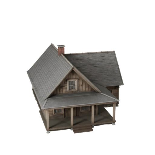 Casale 3D Model per Unreal - UE Asset Realtime per Realtime