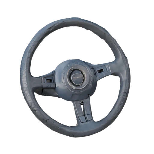 Высокополигональный винтажный автомобиль 3D модель для студийных рендеров - PBR