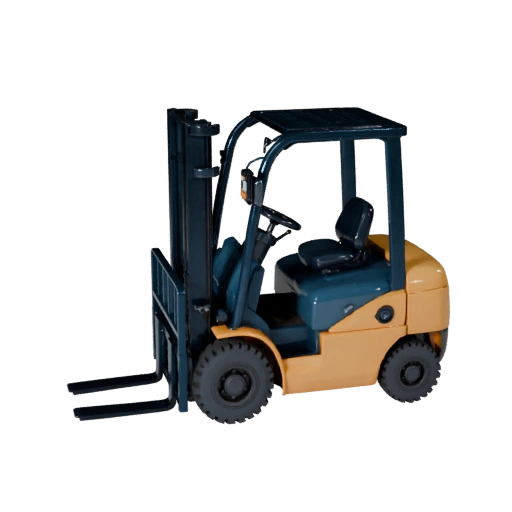 3D модель погрузчика для Blender и игр - PBR ассет