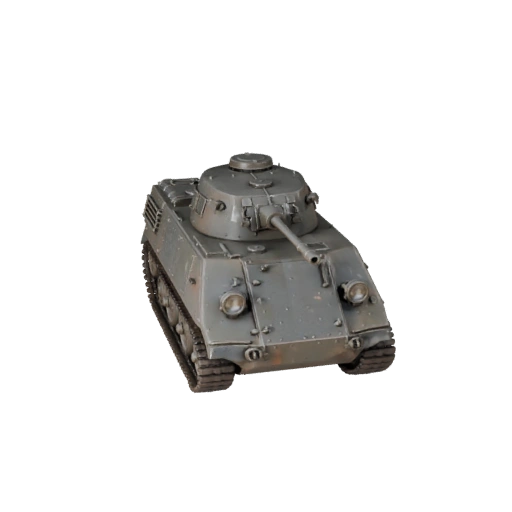 3D модель Полугусеничный транспорт времен второй мировой войны для Blender - Готовый к рендерингу актив