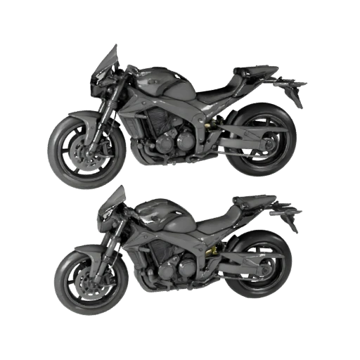 Печатная модель мотоцикла STL - Коллекционный дисплей