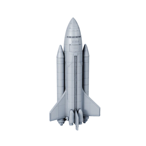 Печатная модель ракеты-носителя STL для коллекционных предметов и