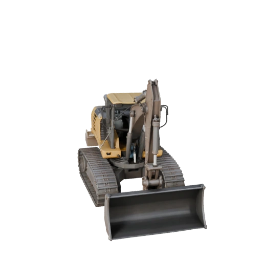 3D модель бульдозера для Unreal Engine - Готовый игровой ассет