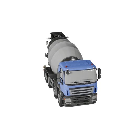 Бетономешалка 3D модель для Unreal Engine - Игра