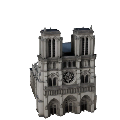 Notre Dame Dom 3D Modell für Unreal - Echtzeit-Asset