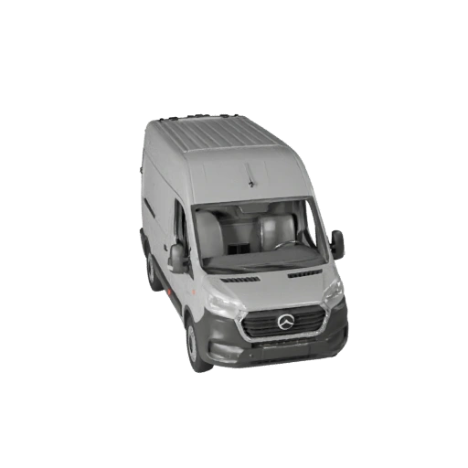 Modelo 3D de Furgão de Carga para Unreal Engine - Ativo Pronto para Jogo