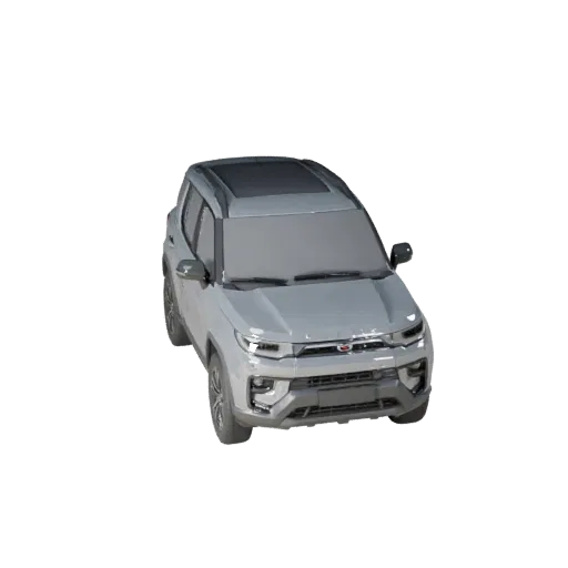 Готовый к игре кроссовер внедорожник 3D модель для использования в реальном времени