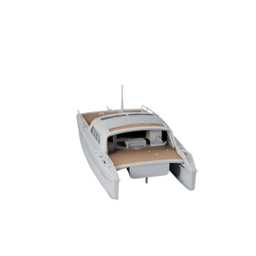 Печатный катамаран STL 3D модель - Дисплей и Коллекционирование