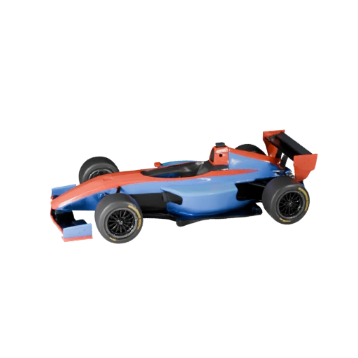 Печатный гоночный болид STL 3D модель для коллекционных предметов и