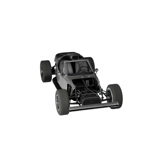 سيارة سباق كلاسيكية ثلاثية الأبعاد لـ Blender والألعاب - PBR