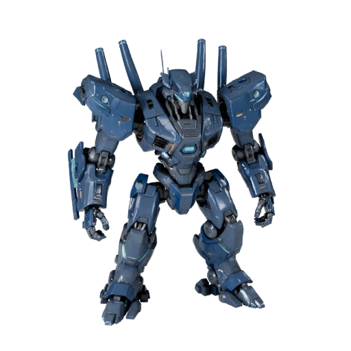 3D модель механического ходка для Blender и игр - Реалистичный PBR