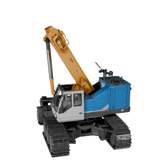 Автокран башенный 3D модель для Unreal Engine - Готов к игре