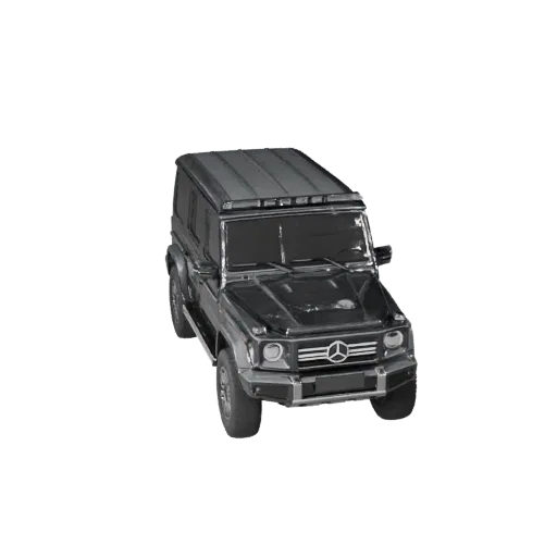 3D-модель Luxury Suv, вид в три четверти в студии, готовый к анимации транспортный ресурс с увеличенным дорожным просветом, о