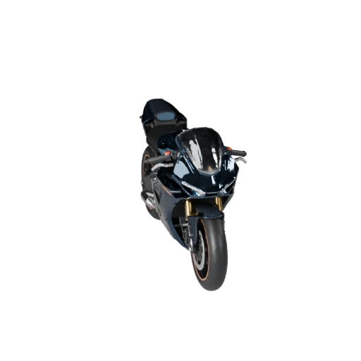 Киберпанк байк 3D модель для Blender и игр - PBR ассет