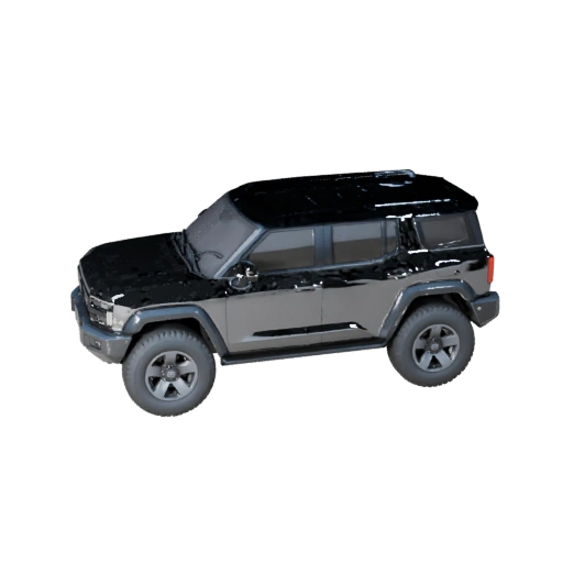 3D модель кибер внедорожника для Unreal Engine - Готовый игровой ассет