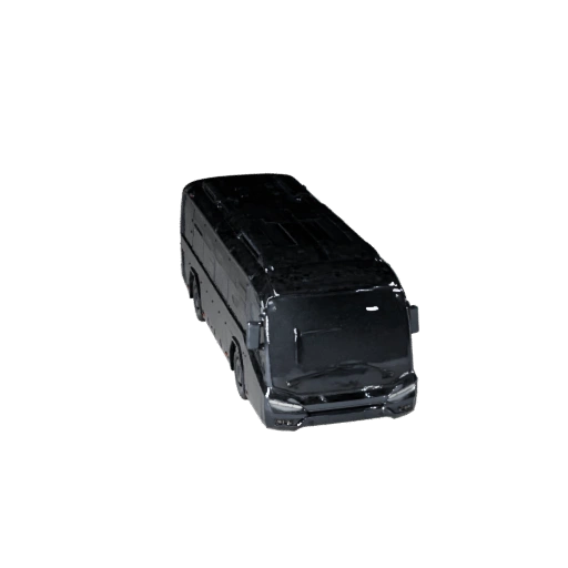 Печатный футуристический автобус STL 3D модель для коллекционных предметов и