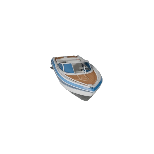 3D модель скоростного катера для Blender - готовый к рендерингу ассет