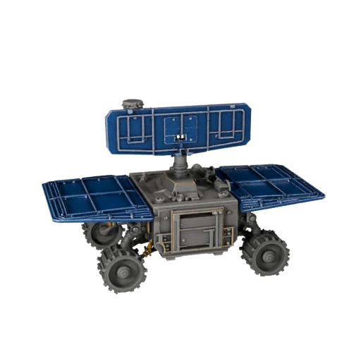 Печатный марсоход STL Модель - Коллекционный Экспонат
