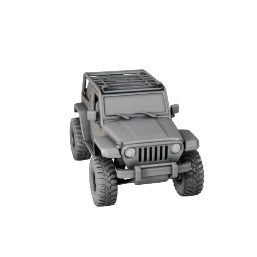 Печатная модель багги для бездорожья STL для коллекционных предметов и