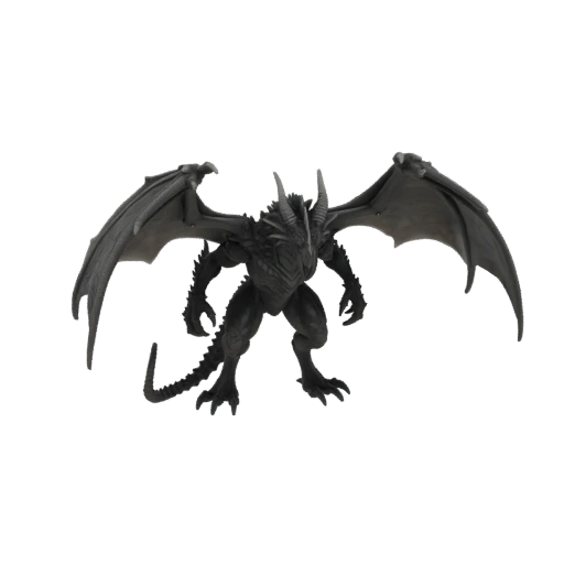 Темное фэнтези Дракон Босс Миниатюра STL - Атака