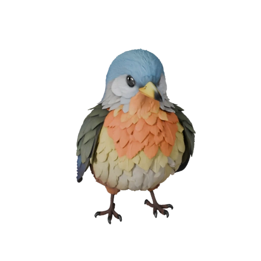 Модель малиновки 3D для Unity - Готовый игровой ассет, FBX | Бесплатно